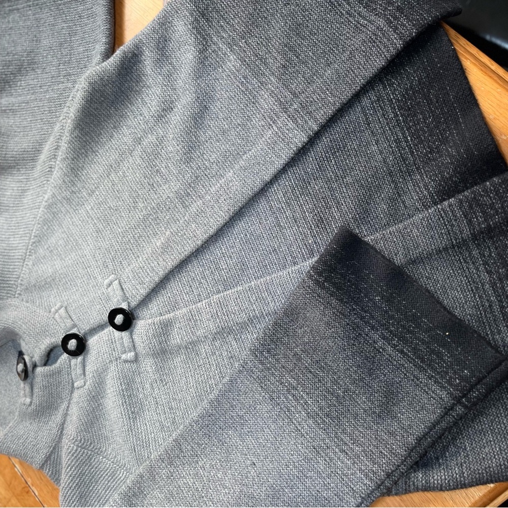 Woman Gray Blazer